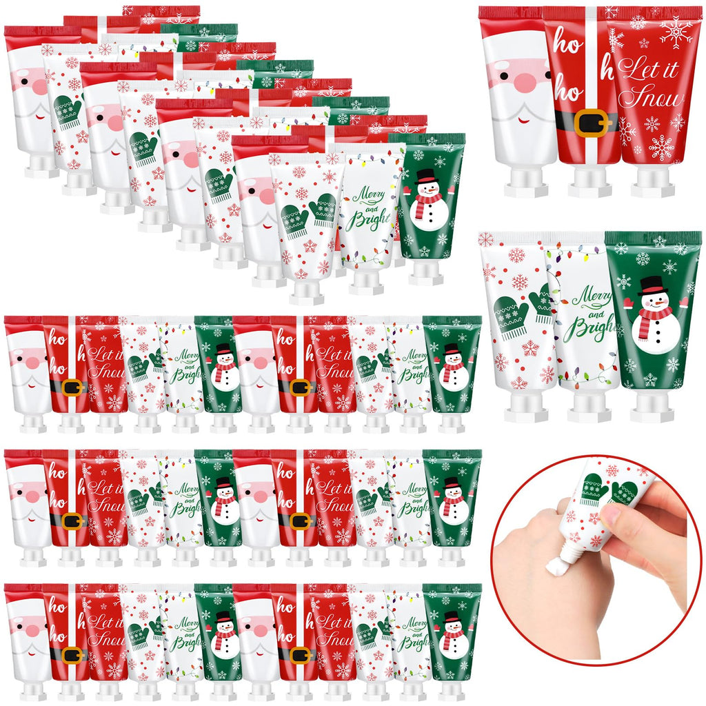 Leelosp 72-Piece Secret Santa Gift Set – 30ml Travel Hand Creams in Festive Scents