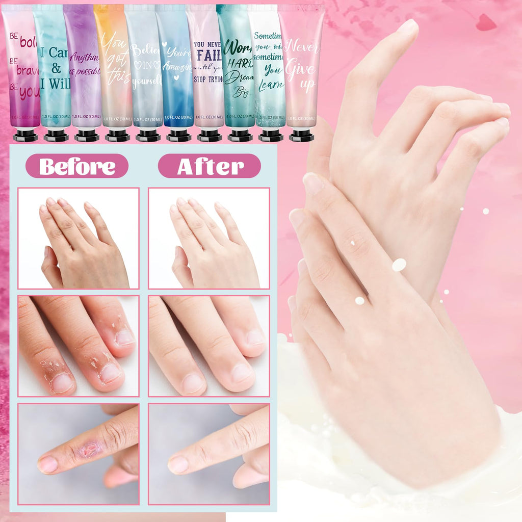 Leelosp 50-Pack Hand Cream Set – Bulk Employee Gifts, Travel Size, Natural Fragrance