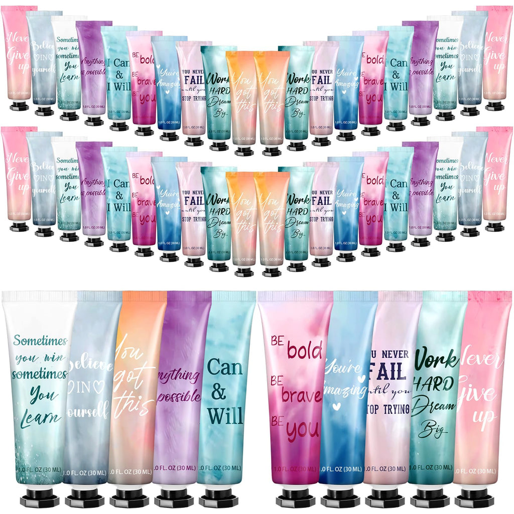 Leelosp 50-Pack Hand Cream Set – Bulk Employee Gifts, Travel Size, Natural Fragrance