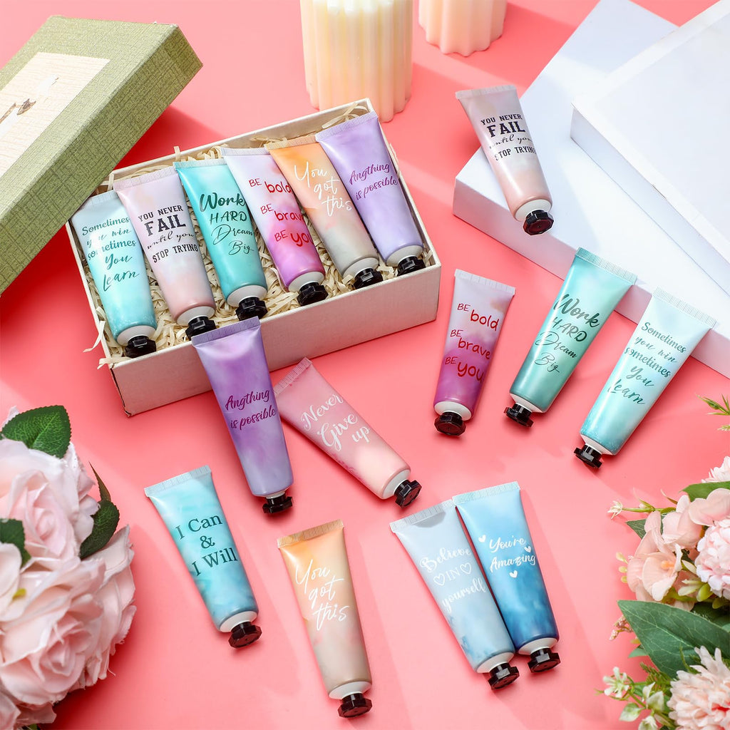 Leelosp 50-Pack Hand Cream Set – Bulk Employee Gifts, Travel Size, Natural Fragrance