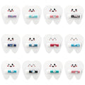 Leelosp 24 Pack Teeth-Themed Lip Balms – Dental Team Gift Set