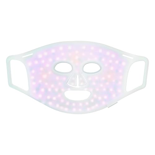 LEKKSA Red Light Therapy Mask for Face & Neck – 309 LEDs, 7 Modes, Rechargeable