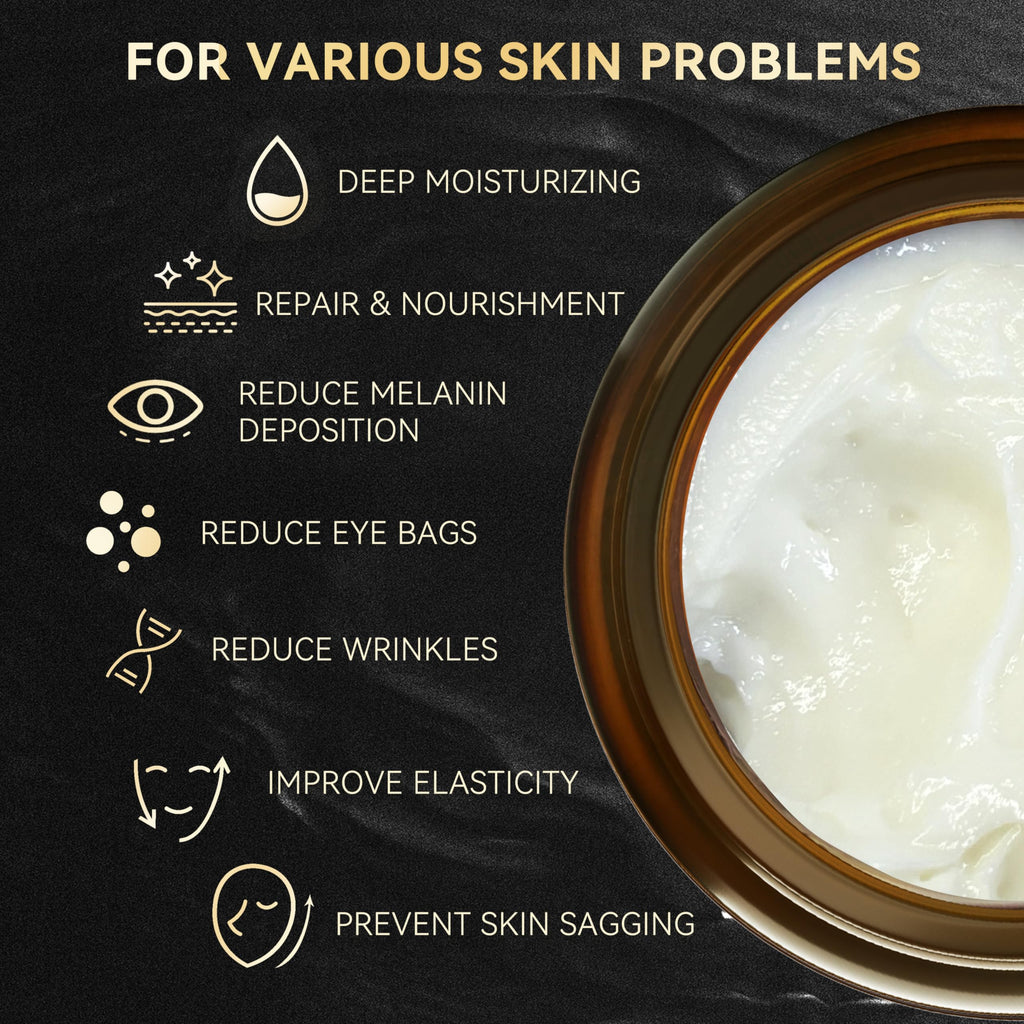 LemeTree Men's Beef Tallow Face Cream – Retinol & Hyaluronic Acid, Sandalwood, 3.5 oz
