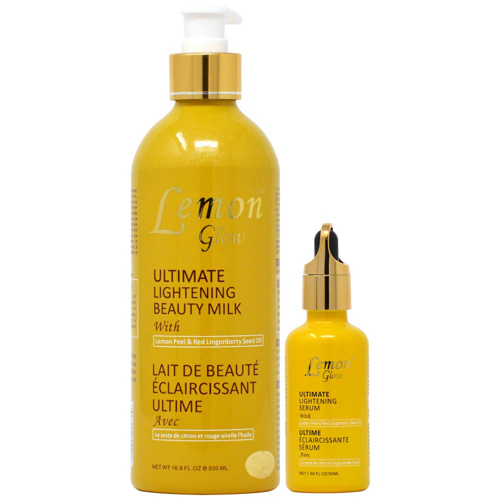 Lemon Glow Lotion Combo-1 — Radiant Lotion & Serum Duo for Face & Body