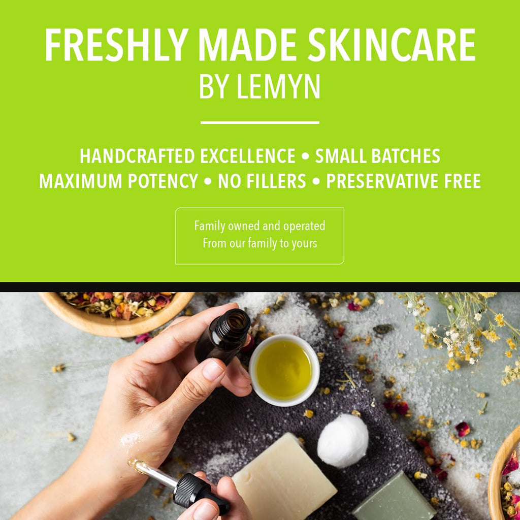 Lemyn Organics Retinol2 Facial Oil Serum – 2% Advanced Gentle Retinol, Hydration & Firming | 15ml