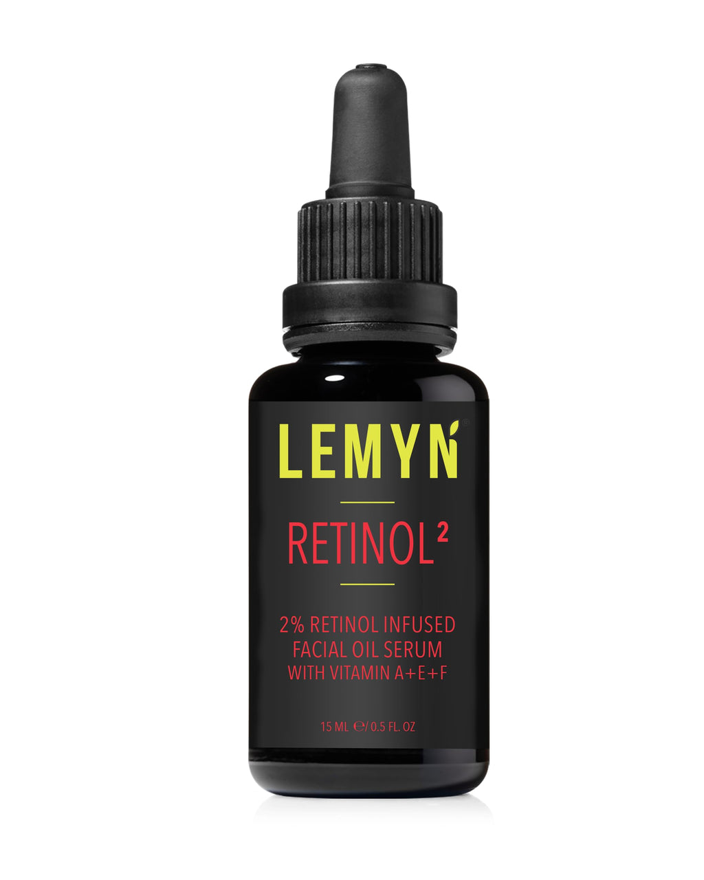 Lemyn Organics Retinol2 Facial Oil Serum – 2% Advanced Gentle Retinol, Hydration & Firming | 15ml