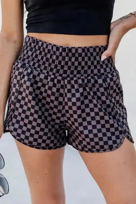 Women's High Waist Athletic Shorts