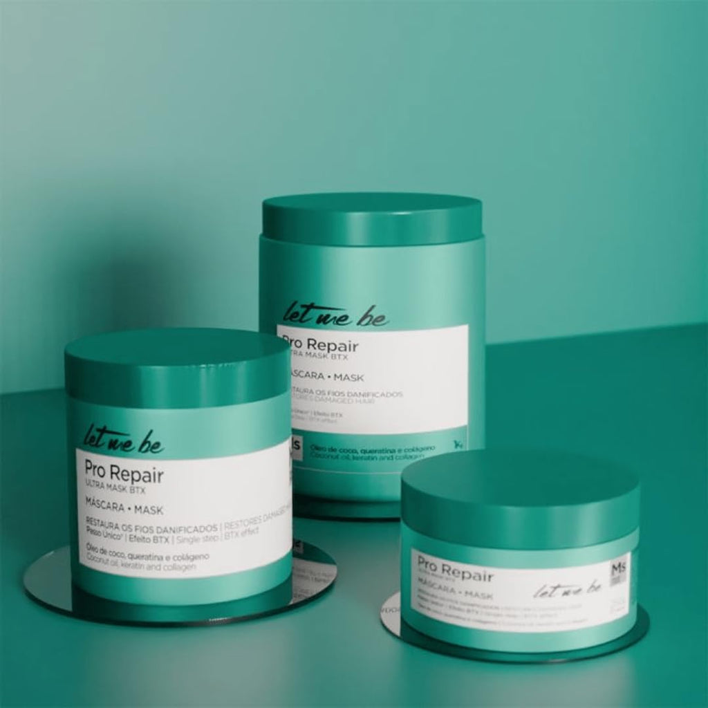 Let Me Be Pro Repair Ultra Mask BTX 250g – Deep Conditioning with Coconut Oil, Keratin & Collagen