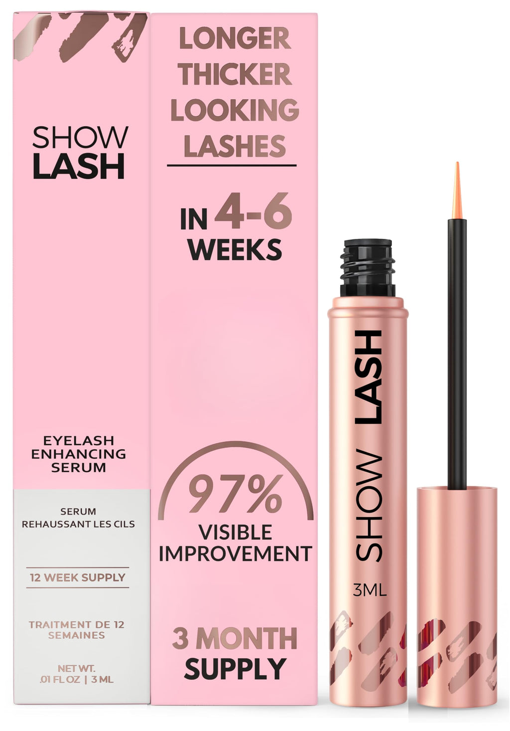 LeVaye' Show Lash Serum – Longer, Thicker Lashes | Cruelty-Free