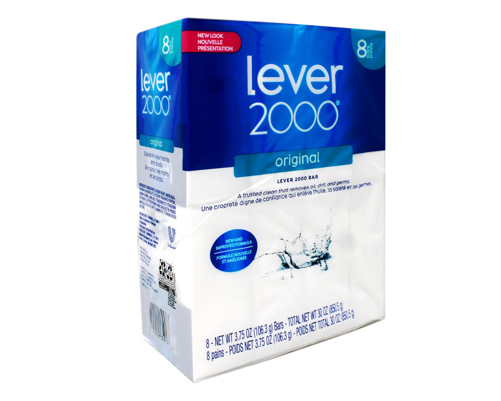 Lever 2000 Original Bar Soap – New Formula, 8 Bars per Pack, Pack of 3
