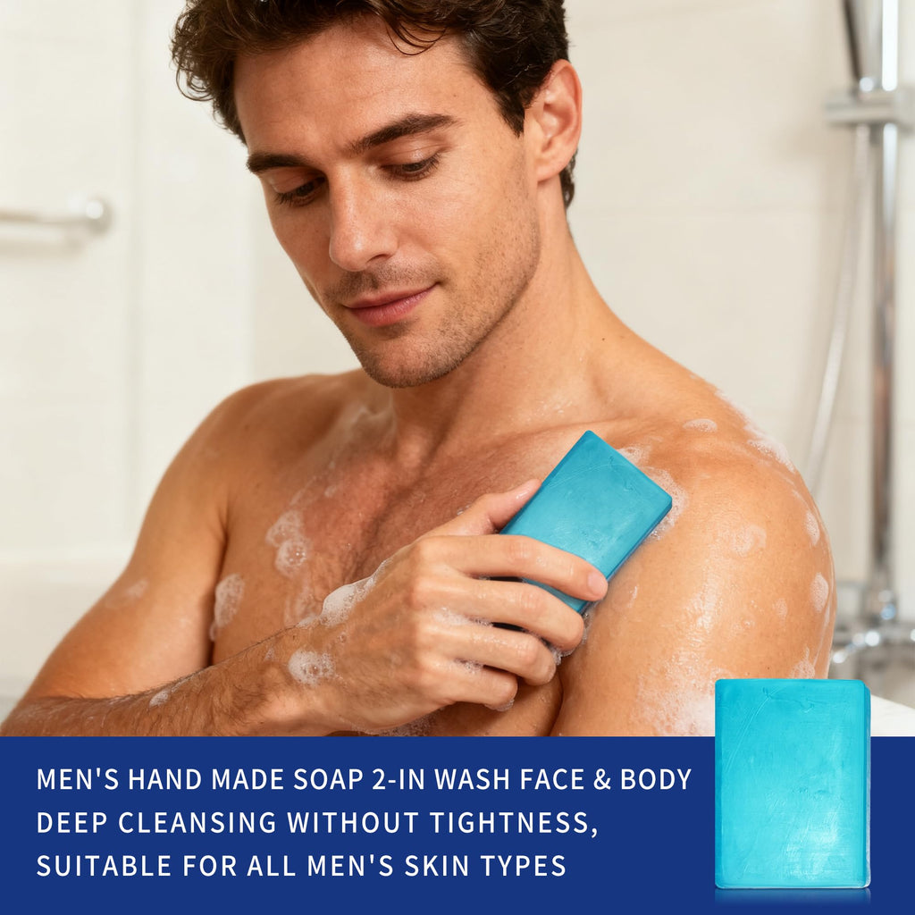Le Vital Men's Grooming Kit - 7-Piece Luxury Bath & Body Gift Set