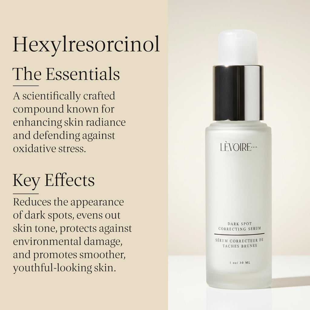 LEVOIRE SKIN Dark Spot Correcting Serum | 5% Niacinamide, Hyaluronic Acid | Even Tone & Refines Pores | 1 oz
