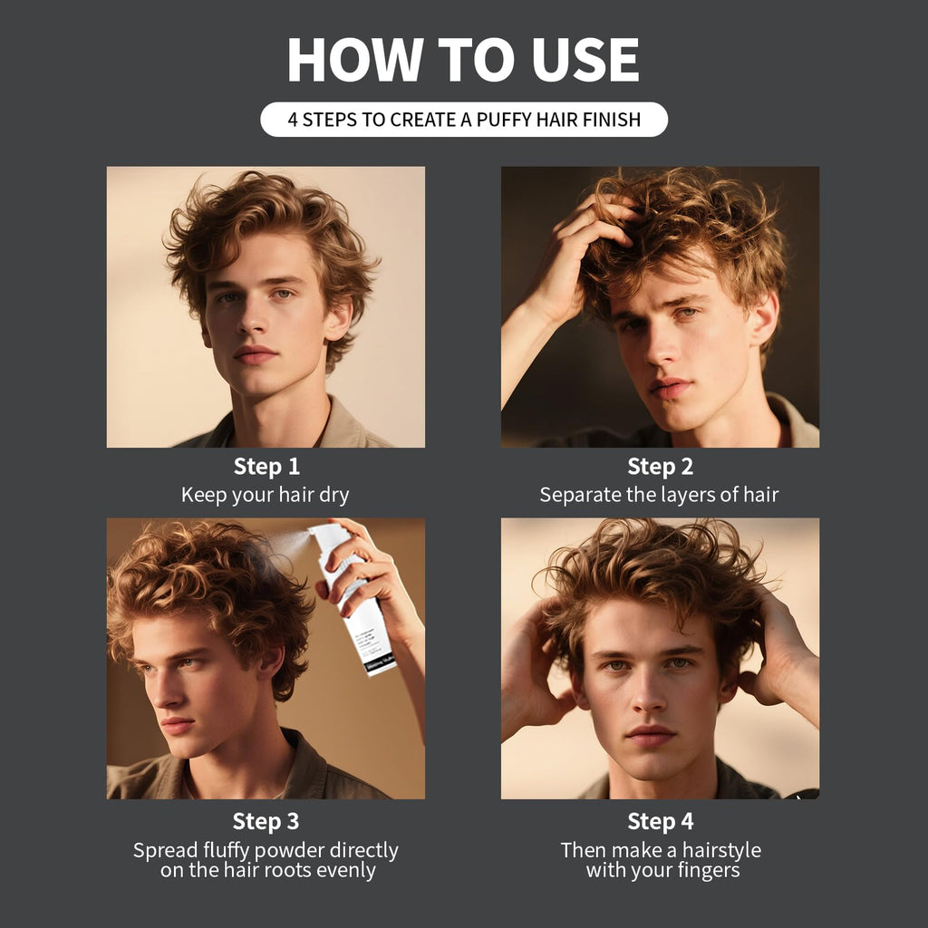 Lewedo Volumizing Styling Powder – 10g Spray + 20g Bottle Set | Natural Volume & Matte Finish