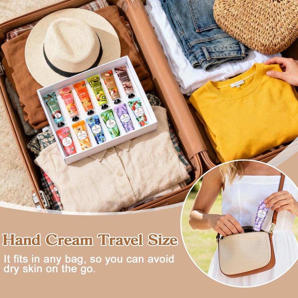 LFENYIGI 96-Pack Hand Cream Gifts Set | Bulk Travel-Size Hand Lot for Dry Hands, Stocking Stuffers & Event Favors