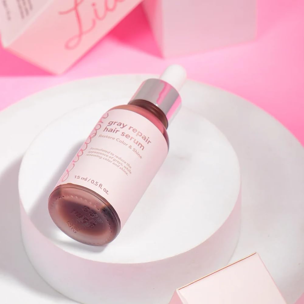 Liaison Gray Repair Hair Serum – Restore Color & Shine with Ginger & Angelica (15ml)