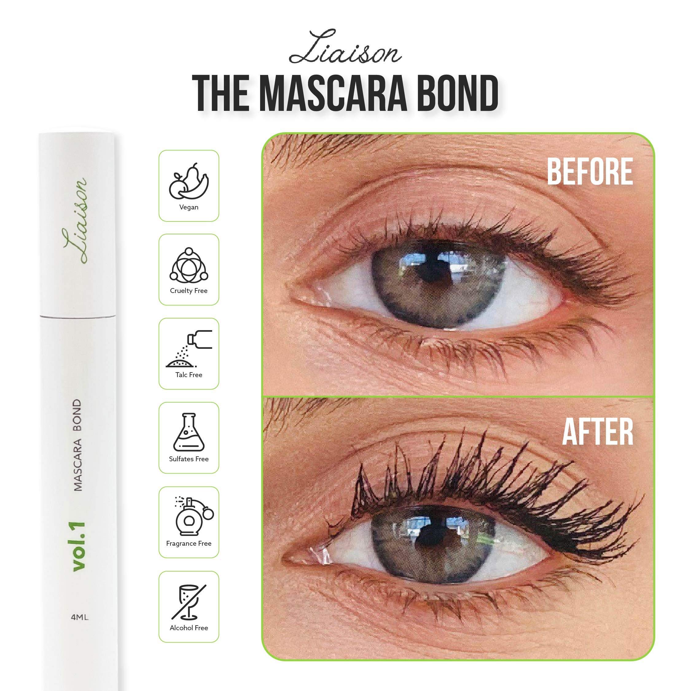 Liaison Mascara Bond – Volumizing & Lengthening Mascara with Peptide Growth Complex (4ml)