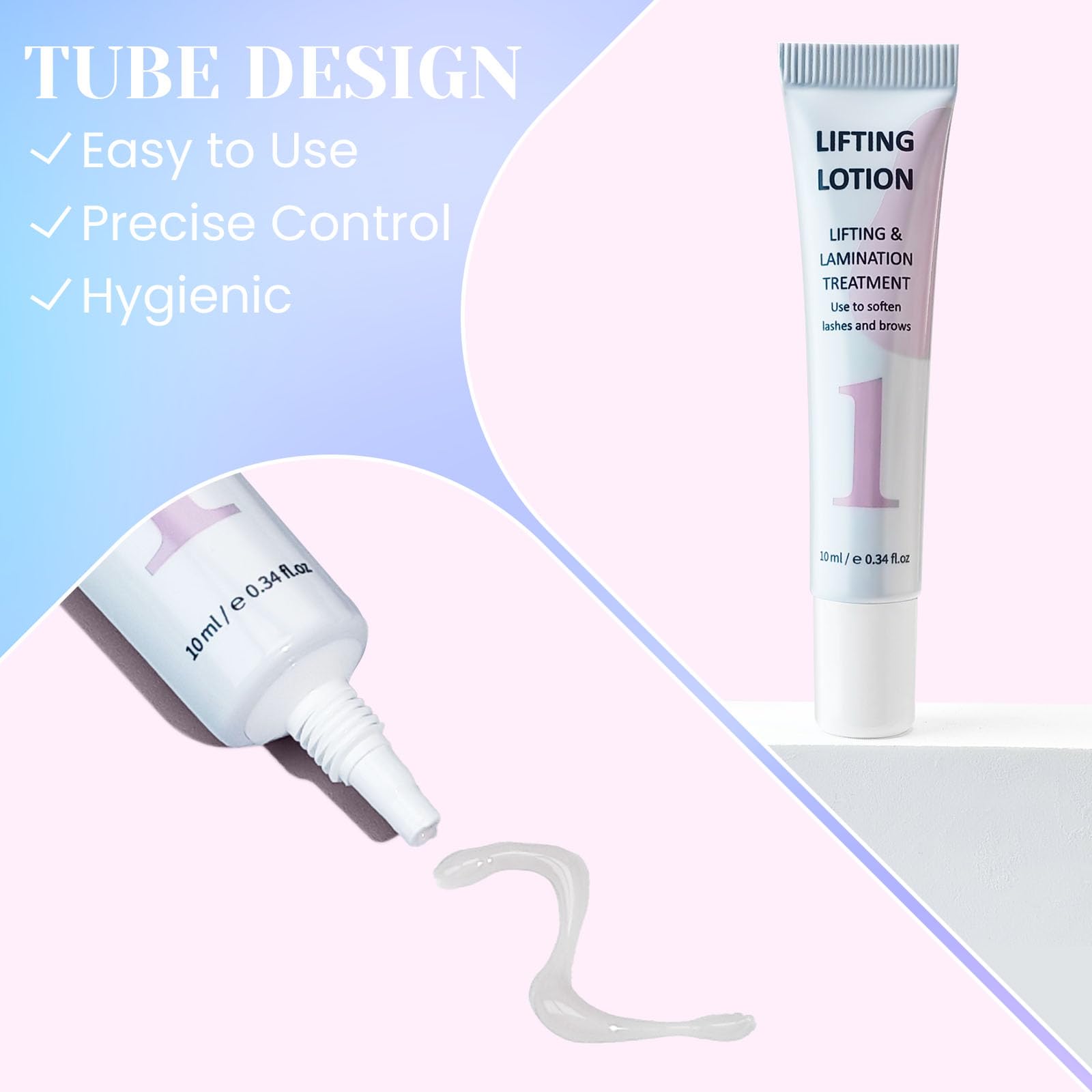 Libeauty Lash Lift & Black Color Kit — 4-in-1 Eyelash Perm & Brow Lamination at Home