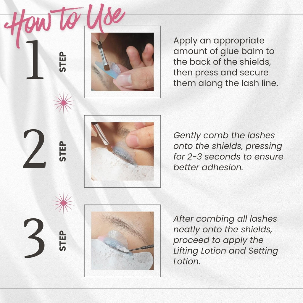 Libeauty Salon Choice Lash Lift Glue Balm – Gentle, Water-Soluble, Strawberry Scent