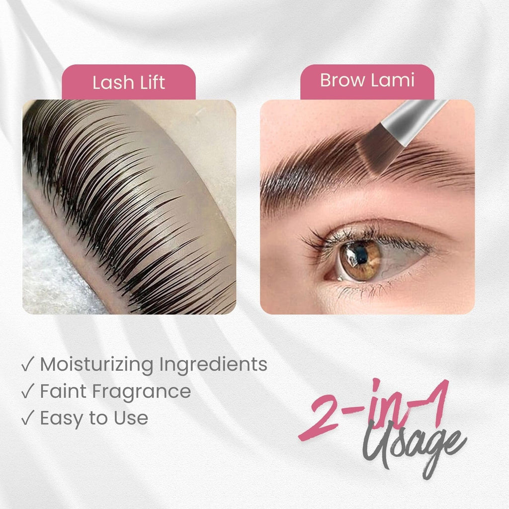Libeauty Salon Choice Lash Lift Glue Balm – Gentle, Water-Soluble, Strawberry Scent