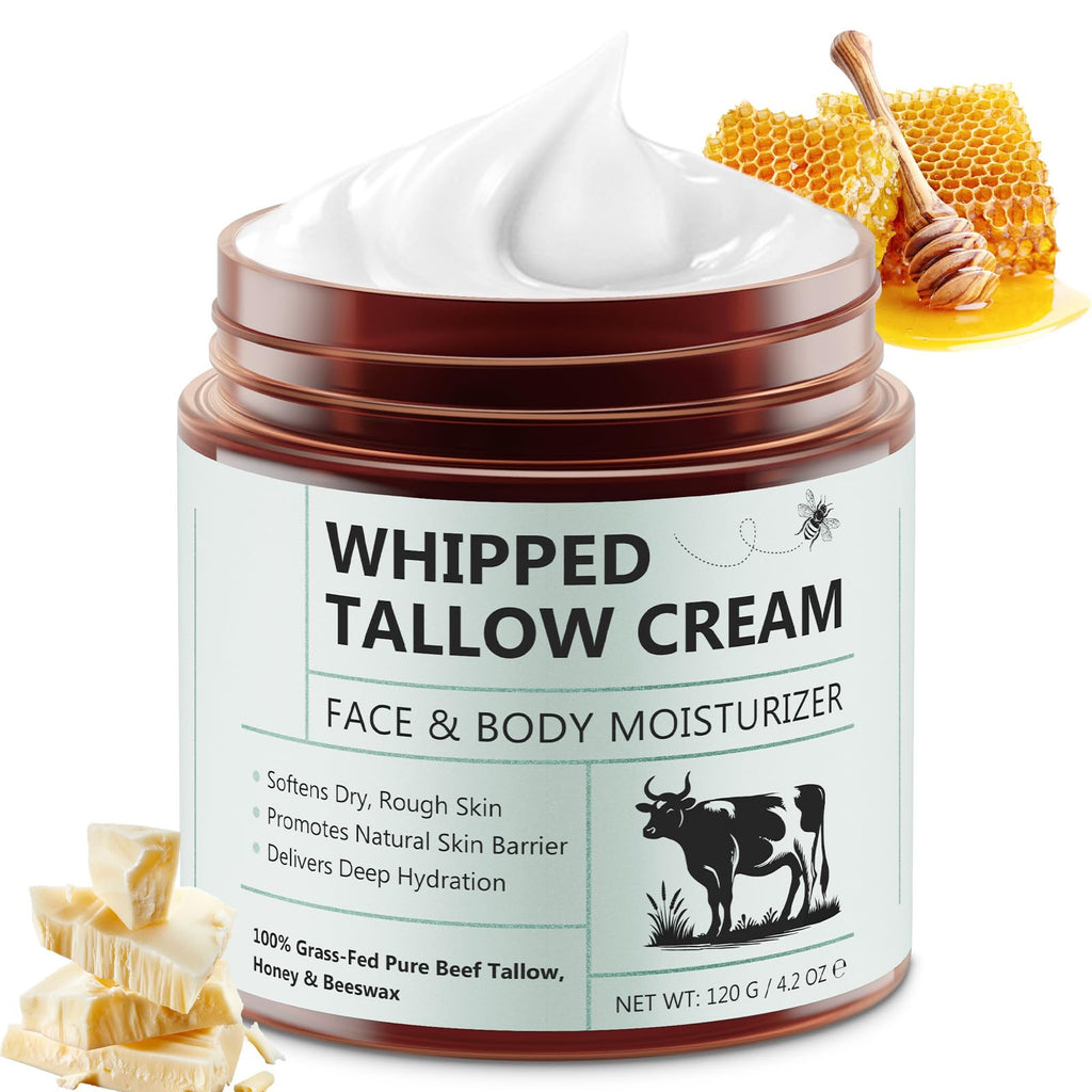 Liefiet Beef Tallow for Skin | 4.2oz Honey Balm for Face & Body