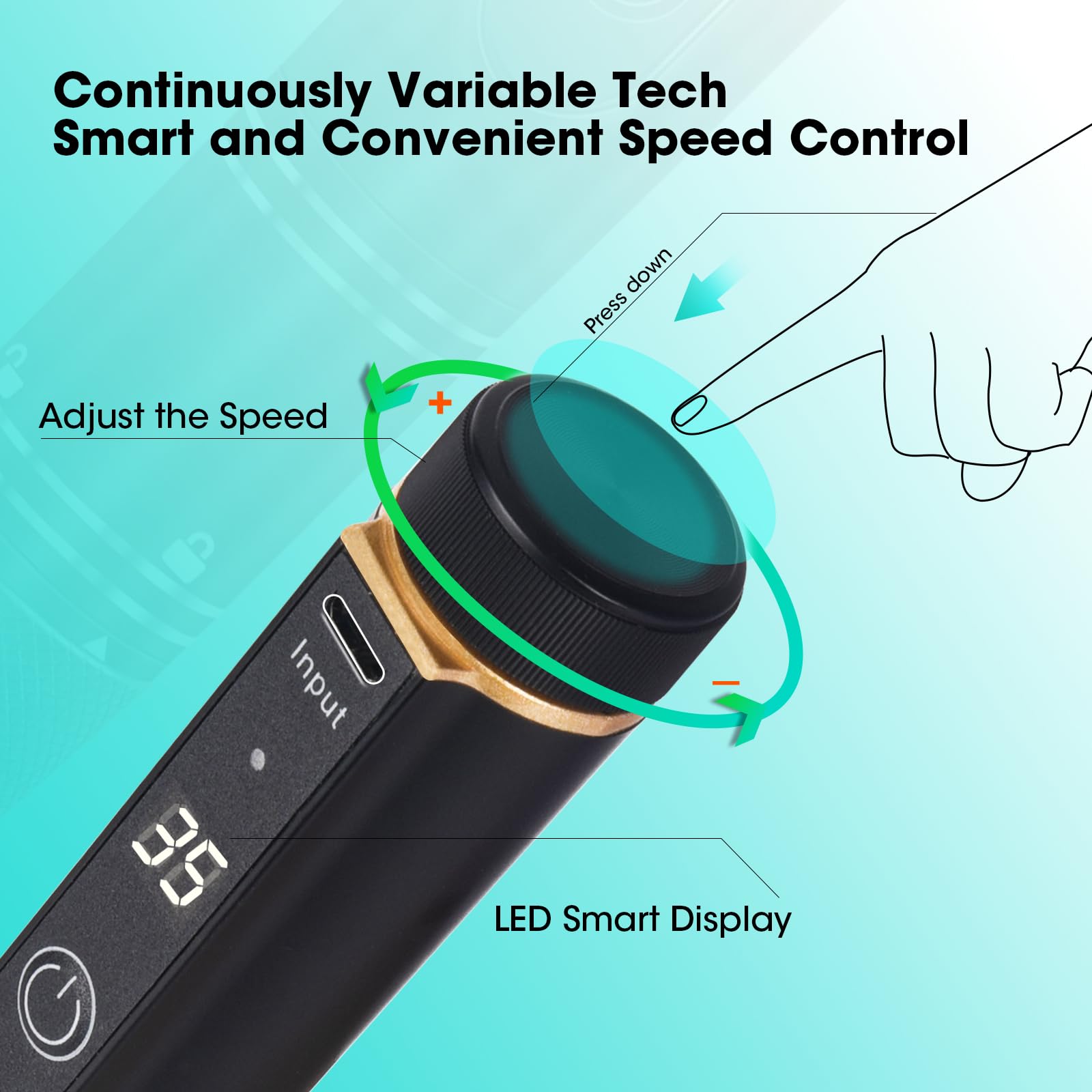 LIERKISS Cordless Nail Drill 35000RPM – Wireless Electric Nail File Kit