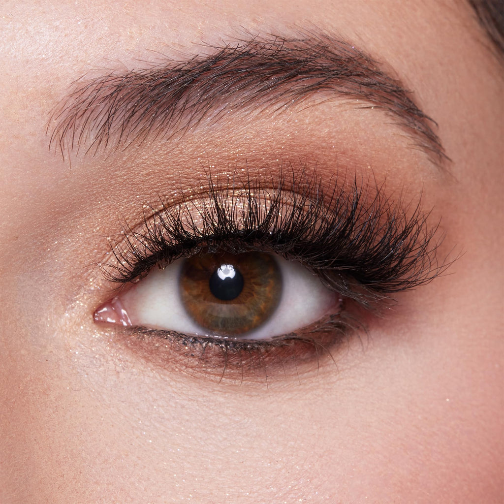 Lilly Lashes Doha 3D Mink Lashes – Reusable up to 25x, Fluffy Cat Eye
