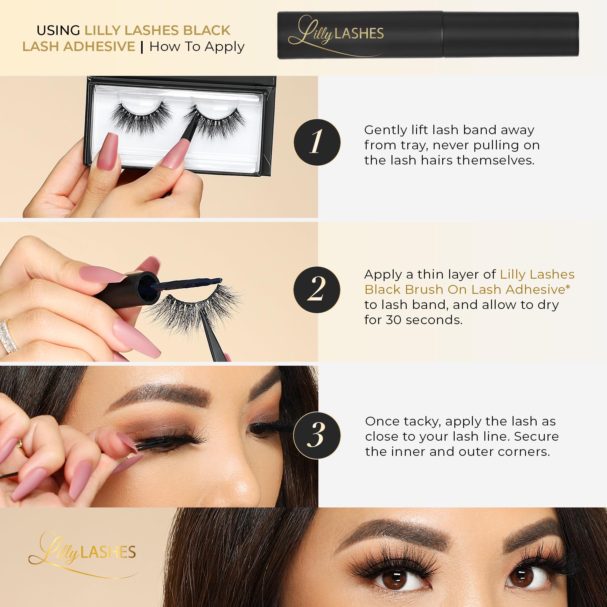Lilly Lashes So Extra Miami 3D Mink Lashes – Original Lilly Lash