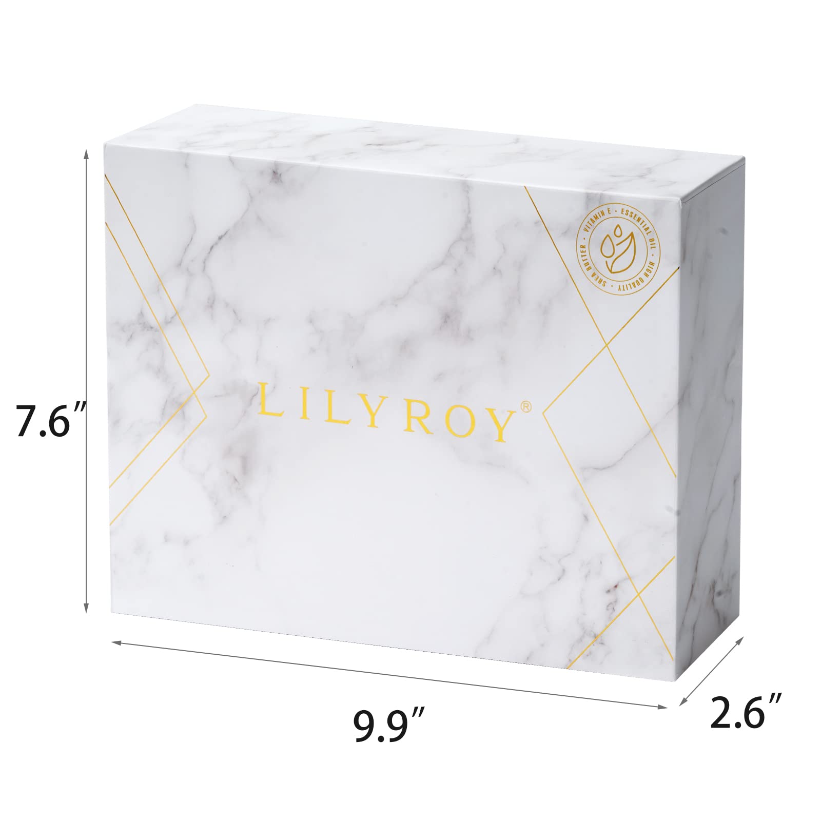 LILY ROY Luxury 15-Piece Bath Gift Set | 6 Bath Salts & 6 Bath Bombs in Elegant Gift Box