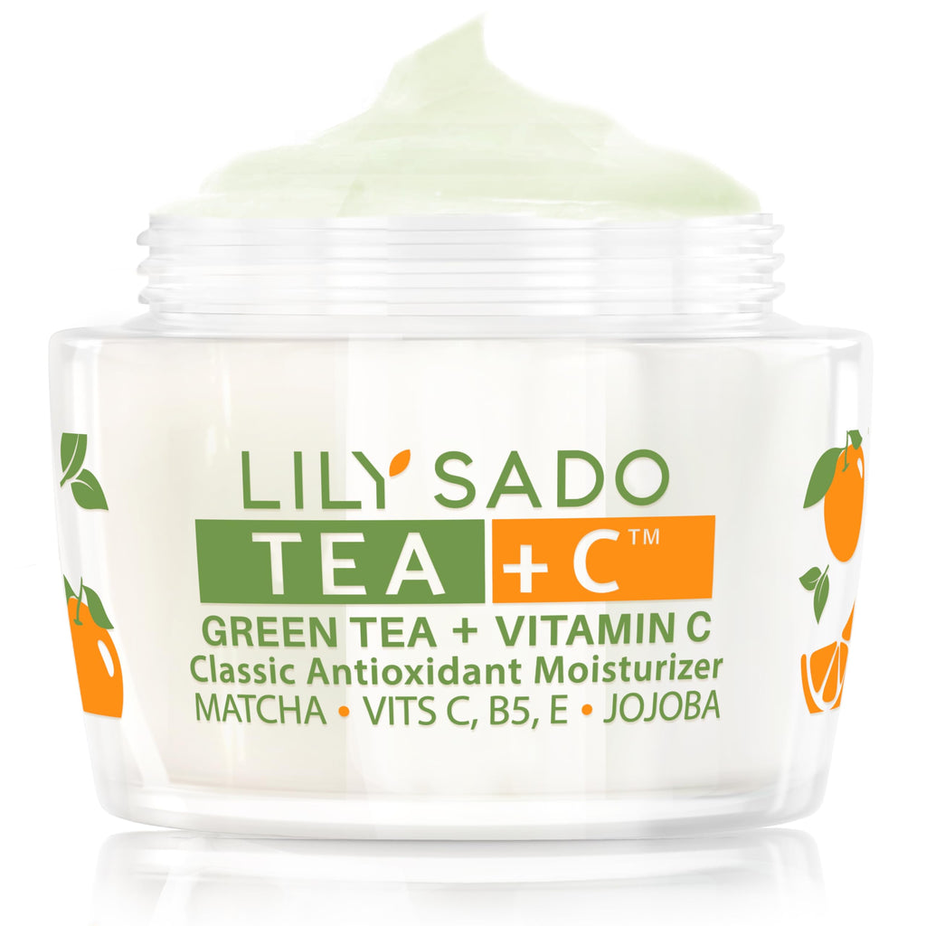 LILY SADO TEA+C Green Tea Matcha & Vitamin C Moisturizer