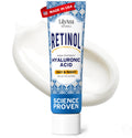 LilyAna Naturals Retinol Face Cream with Hyaluronic Acid – Anti Aging Night Moisturizer for Face & Neck