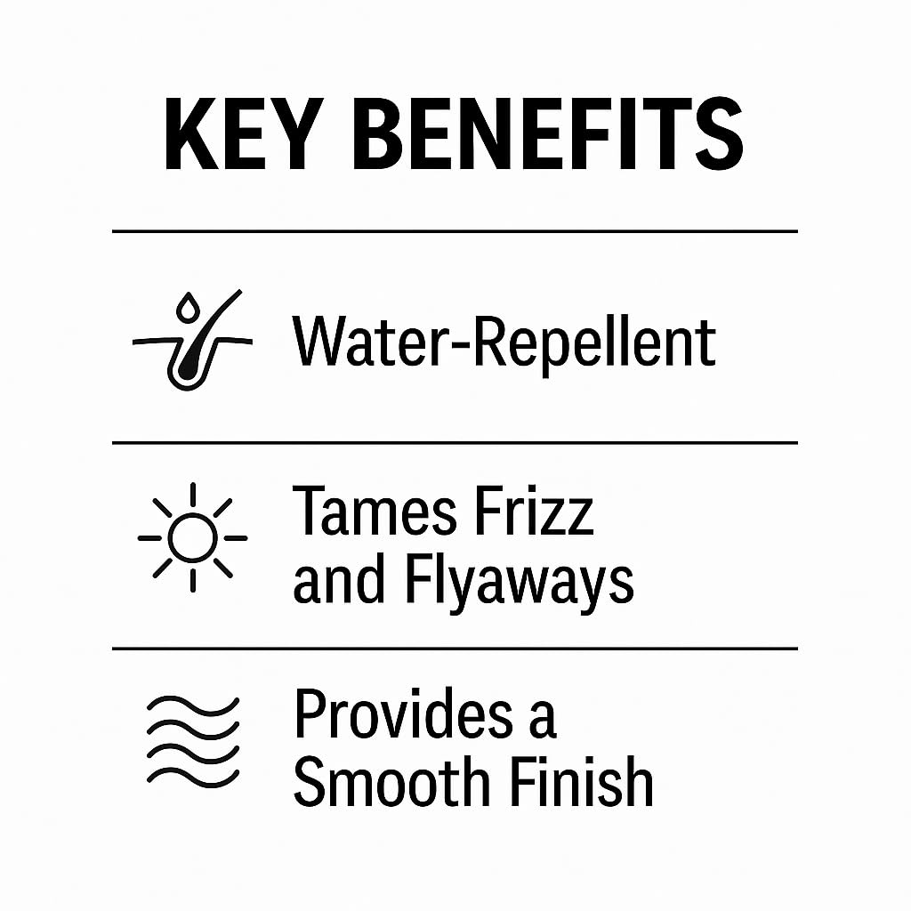 Lina Zapata Lz Heat Protectant Spray for Hair – Anti-Frizz, Phytokeratin, No-Rinse, All Hair Types (8.45 fl oz)