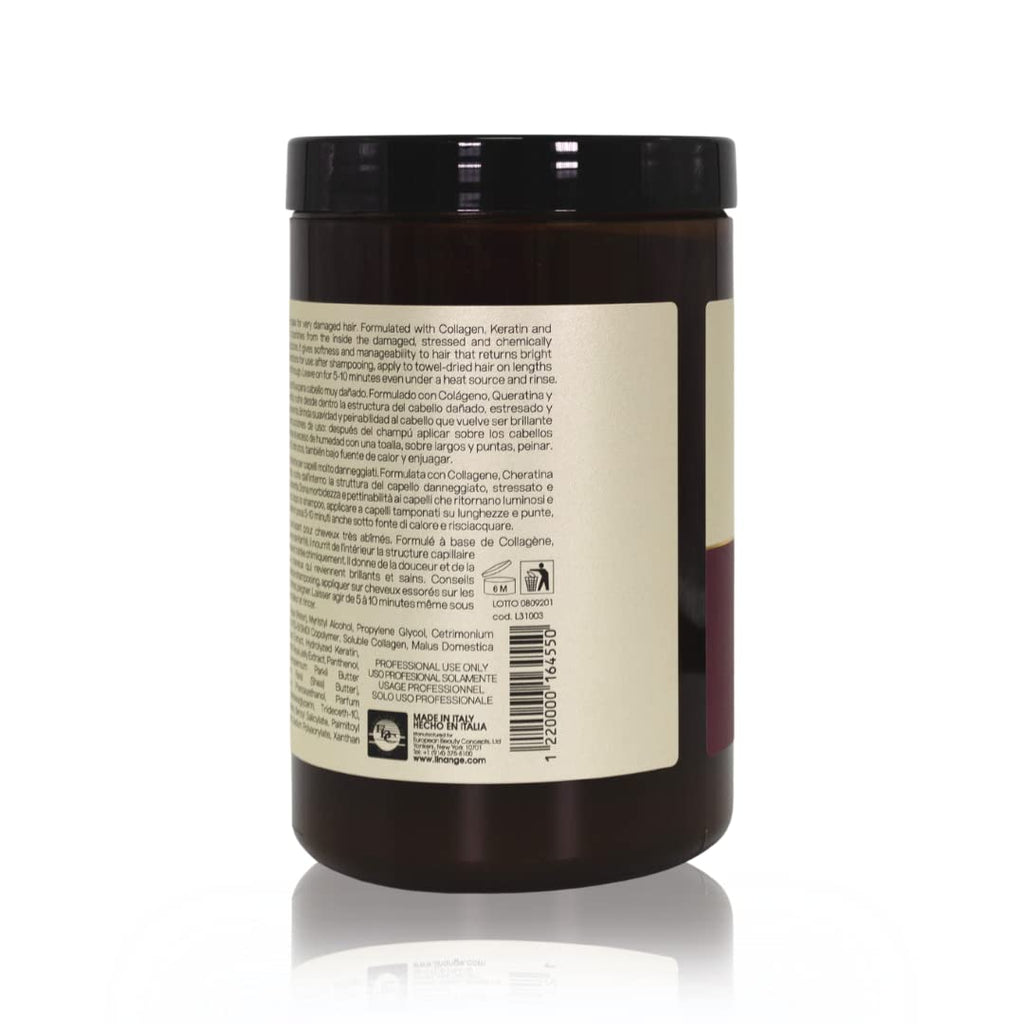 LINANGE Emergency Reconstruction Mask for Very Damaged Hair – Nourishing Treatment 1000ml