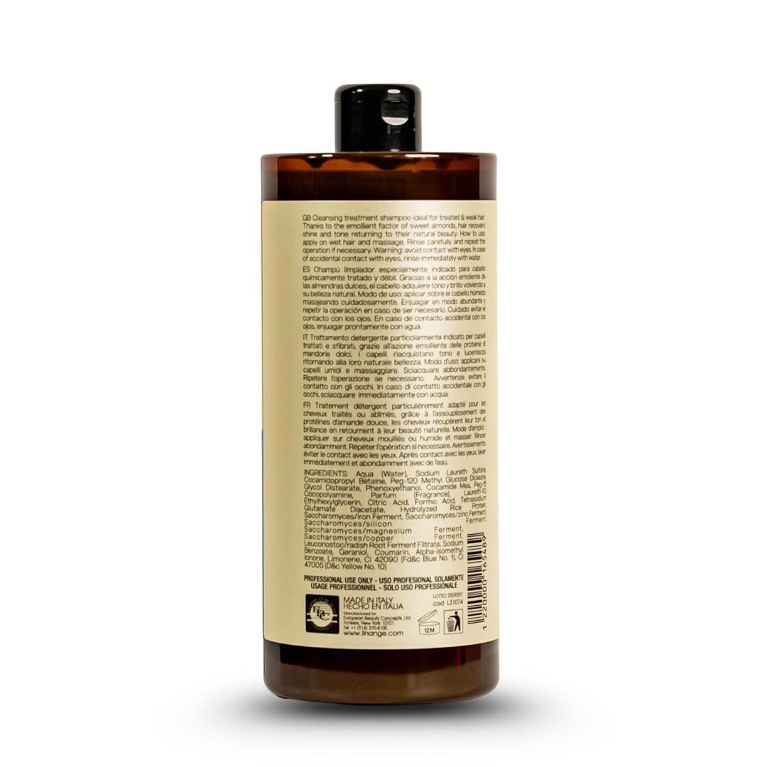 LINANGE Mineral Nourishing & Restructuring Shampoo – 1000ml for Stressed Hair