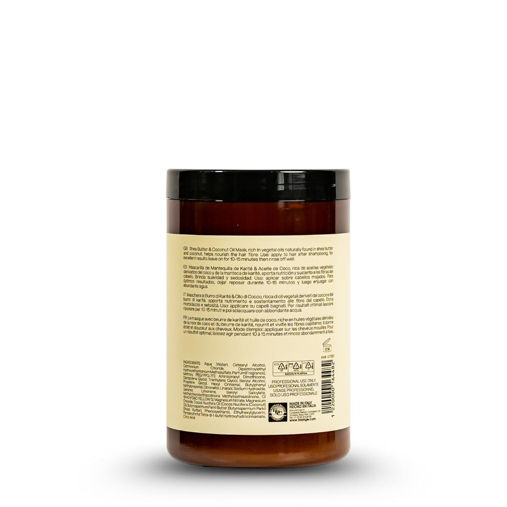 LINANGE Repair Mask with Shea Butter & Coconut Oil – Deep Conditioning Hair Treatment (33.8 oz)