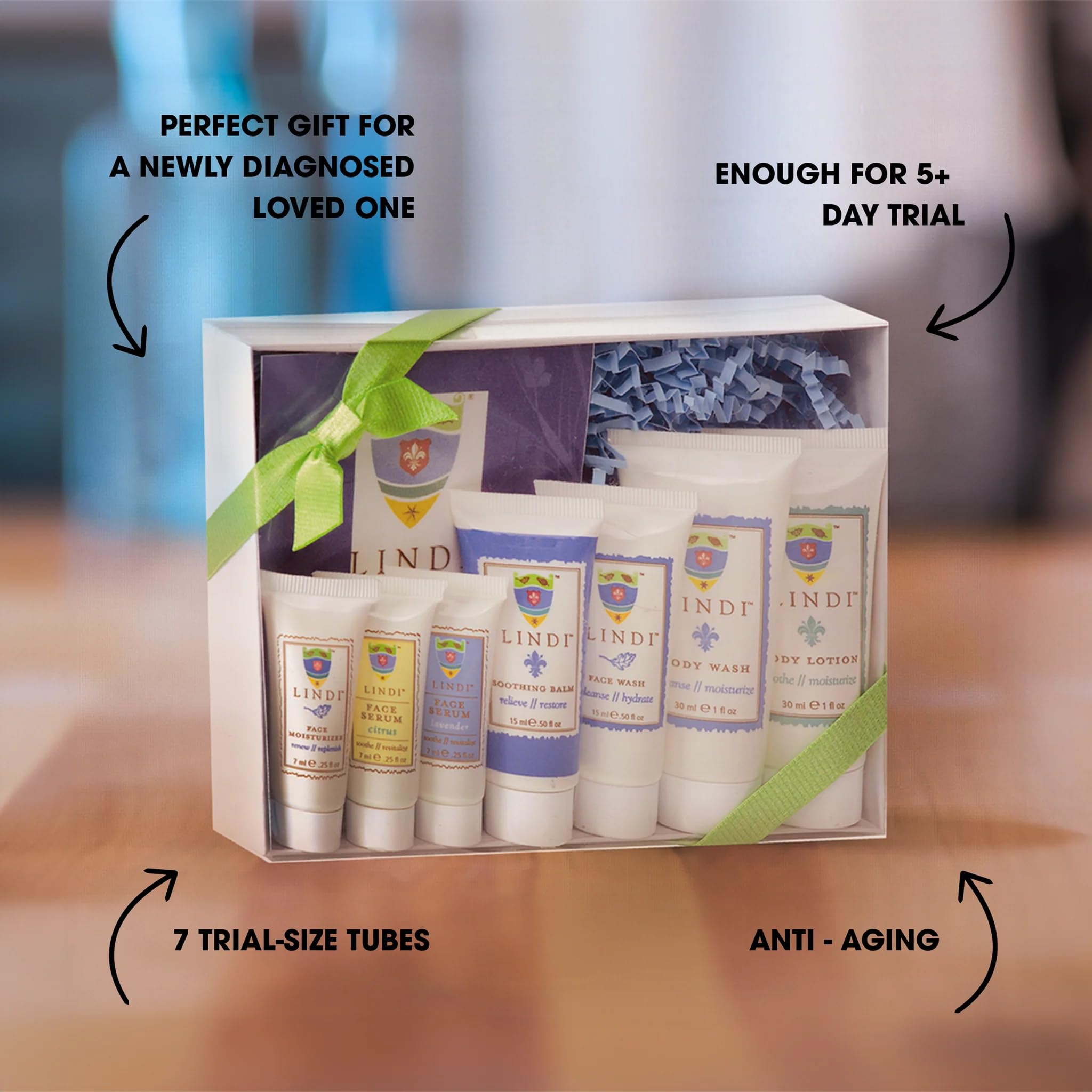 Lindi Skin Fight Back Pack – Starter Kit for Sensitive Skin & Cancer Care Support