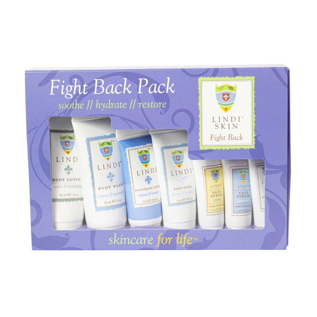 Lindi Skin Fight Back Pack – Starter Kit for Sensitive Skin & Cancer Care Support