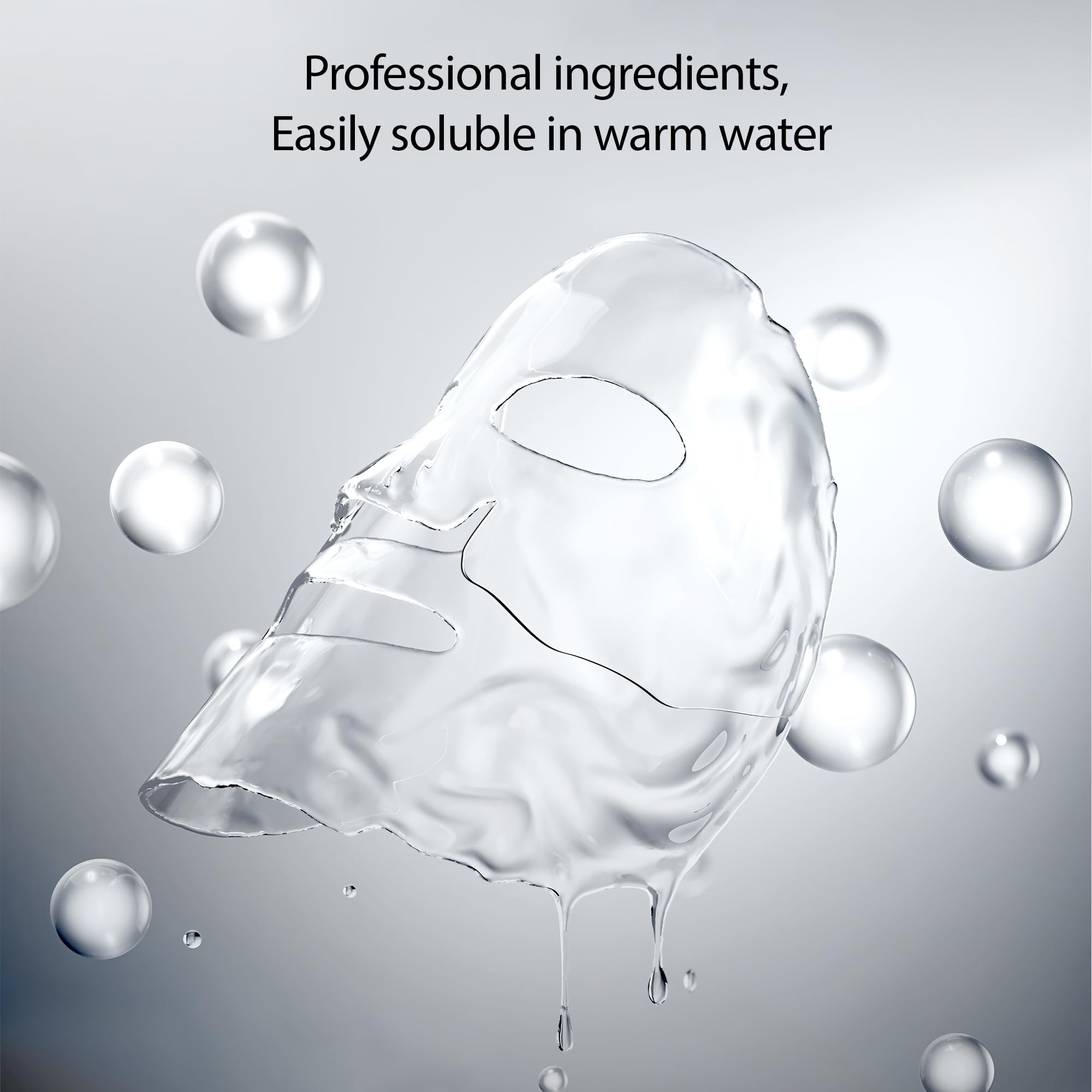 Lingmeier Hydrating Overnight Collagen Mask – 4 Sheets for Deep Moisture, Elasticity & Pore Refinement