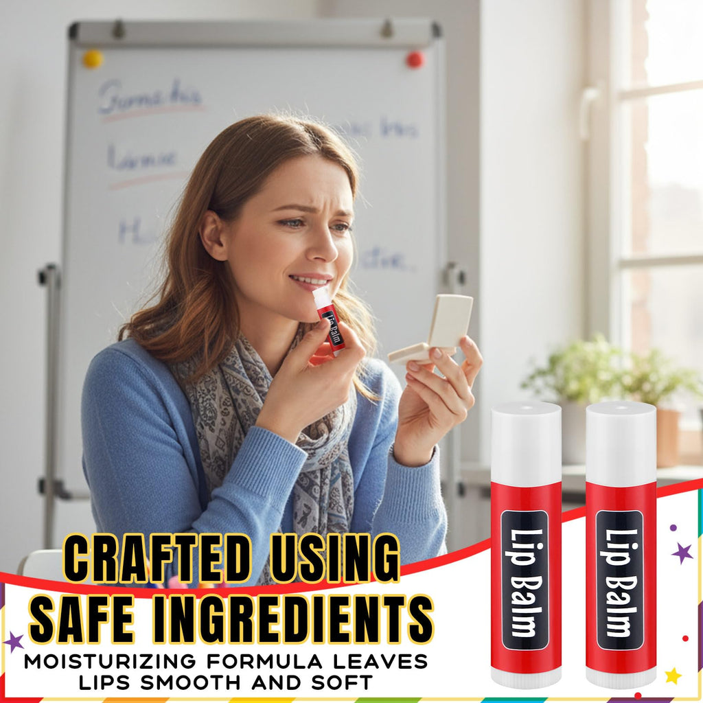 Linyuthia 30 Pack Teacher Appreciation Lip Balms – Bulk Gifts for Teachers, Staff & Volunteers