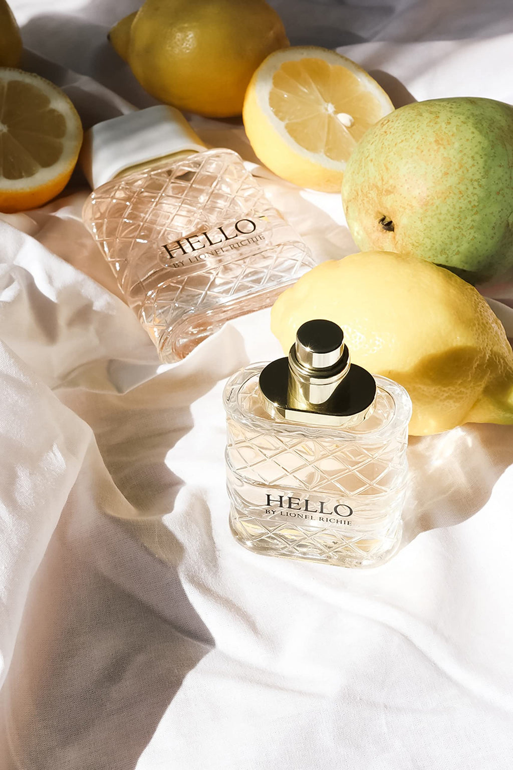 Lionel Richie Hello for Women - Floral Chypre EDT, Pear & Jasmine, 3.4 oz