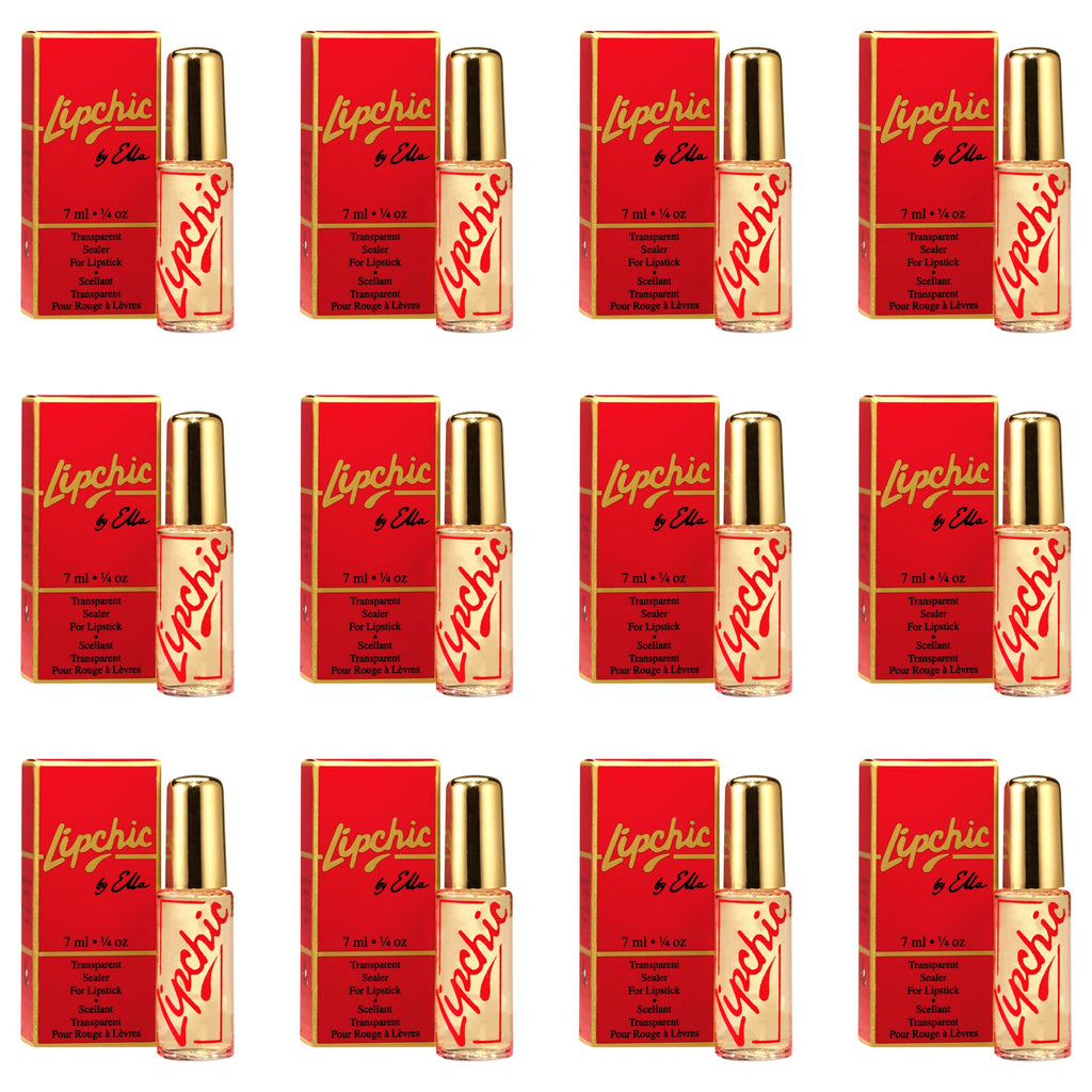Ella Lip Chic International – 12-Pack Lipstick Sealer, Smudge-Proof & Long-Lasting