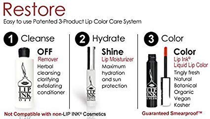 Lip Ink Liquid Trial Lip Kit Teakwood (Brown) – Natural, Organic, Vegan & Kosher