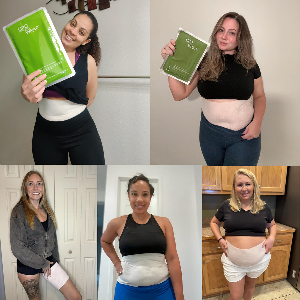 Ultimate Lipo Body Wrap with Guarana, Green Tea & Seaweed | 5 Wraps by Lipo Applicator