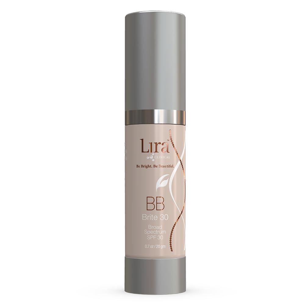 Lira Clinical BB Brite 30 - SPF 30 Tinted BB Cream with PSC & Vitamins | Full Coverage