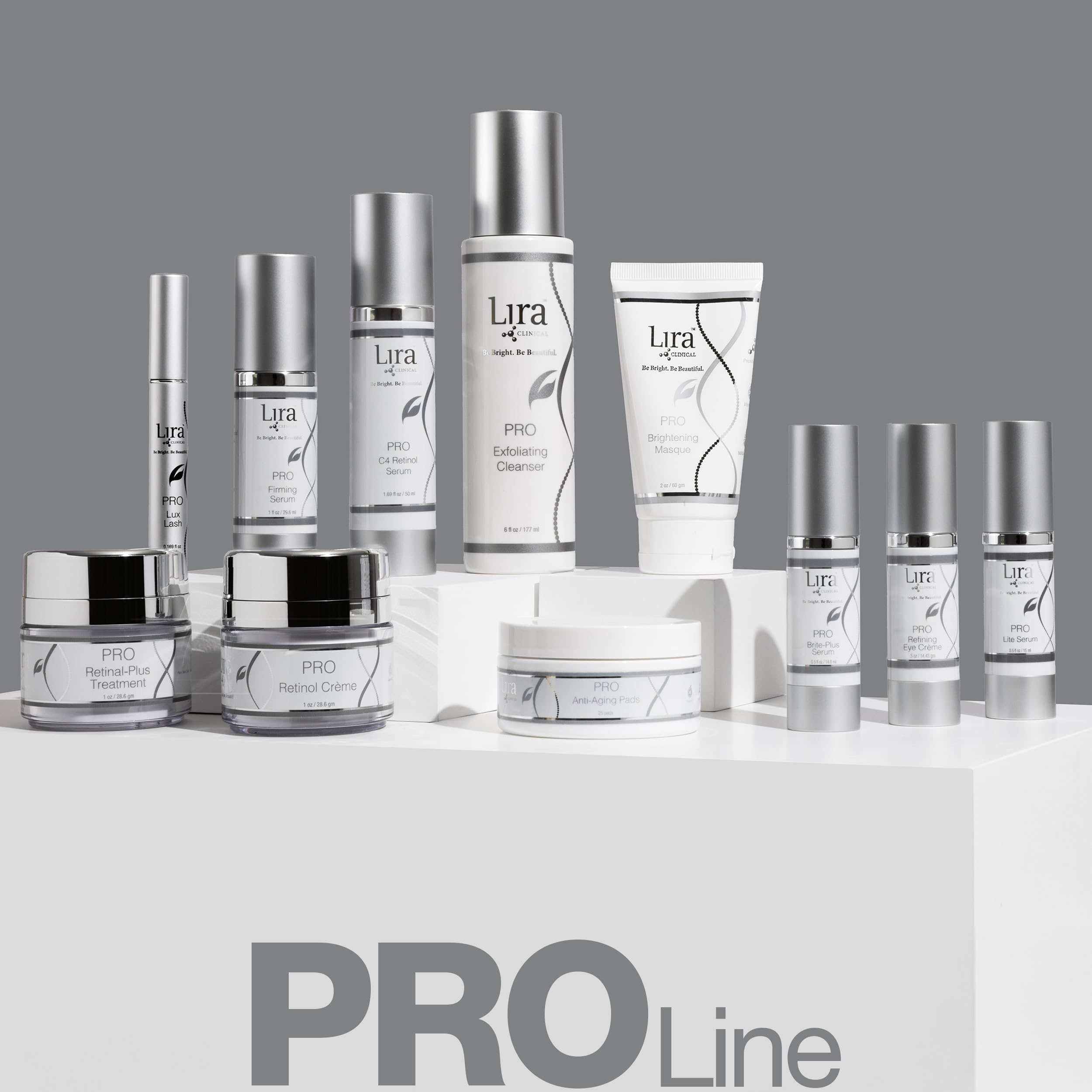 Lira Clinical Pro C4 Retinol Serum – Vitamin C + Plant Stem Cells for Brightening & Acne-Prone Skin