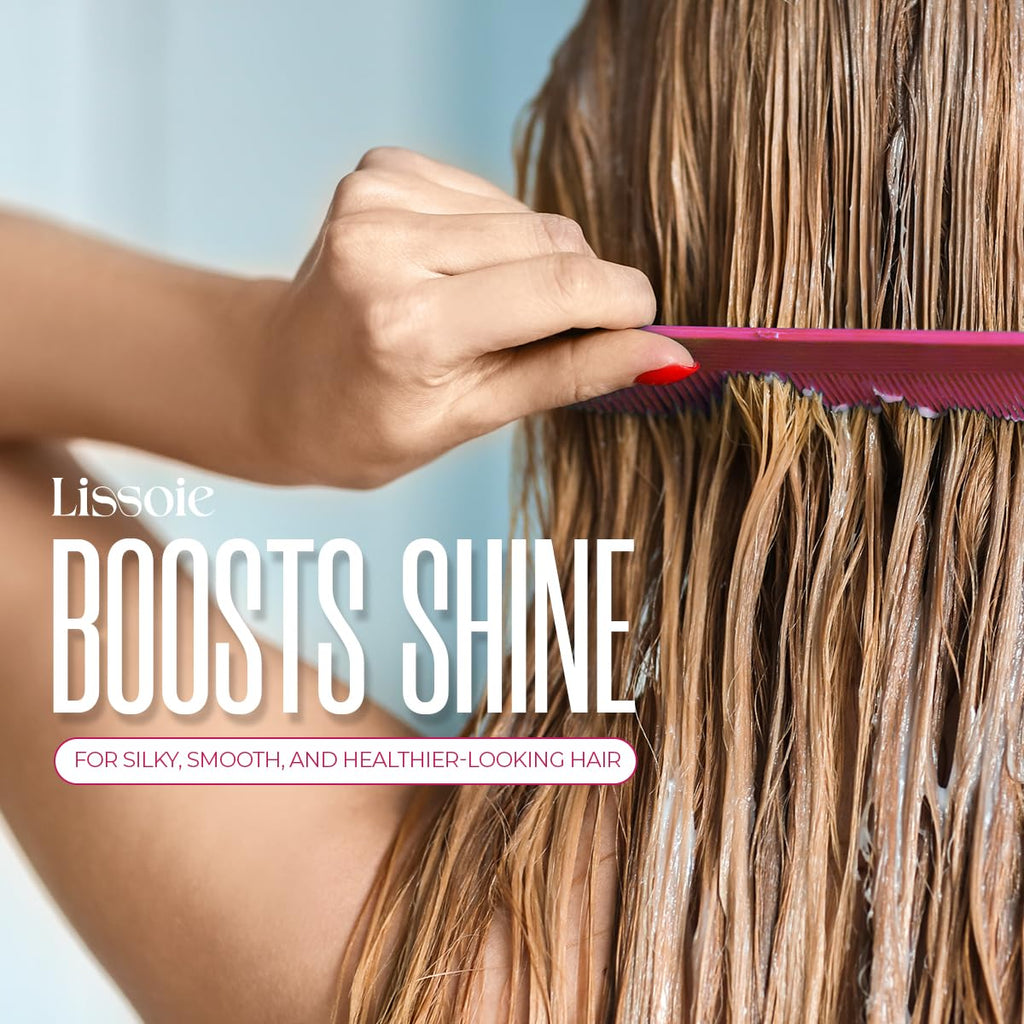 Lissoie Revitalizing Anti-Frizz Hair Mask – 8 oz | Color-Treated Hair