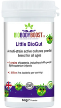 Little BioGut Vegan Kids Probiotics | Digestive Support UK
