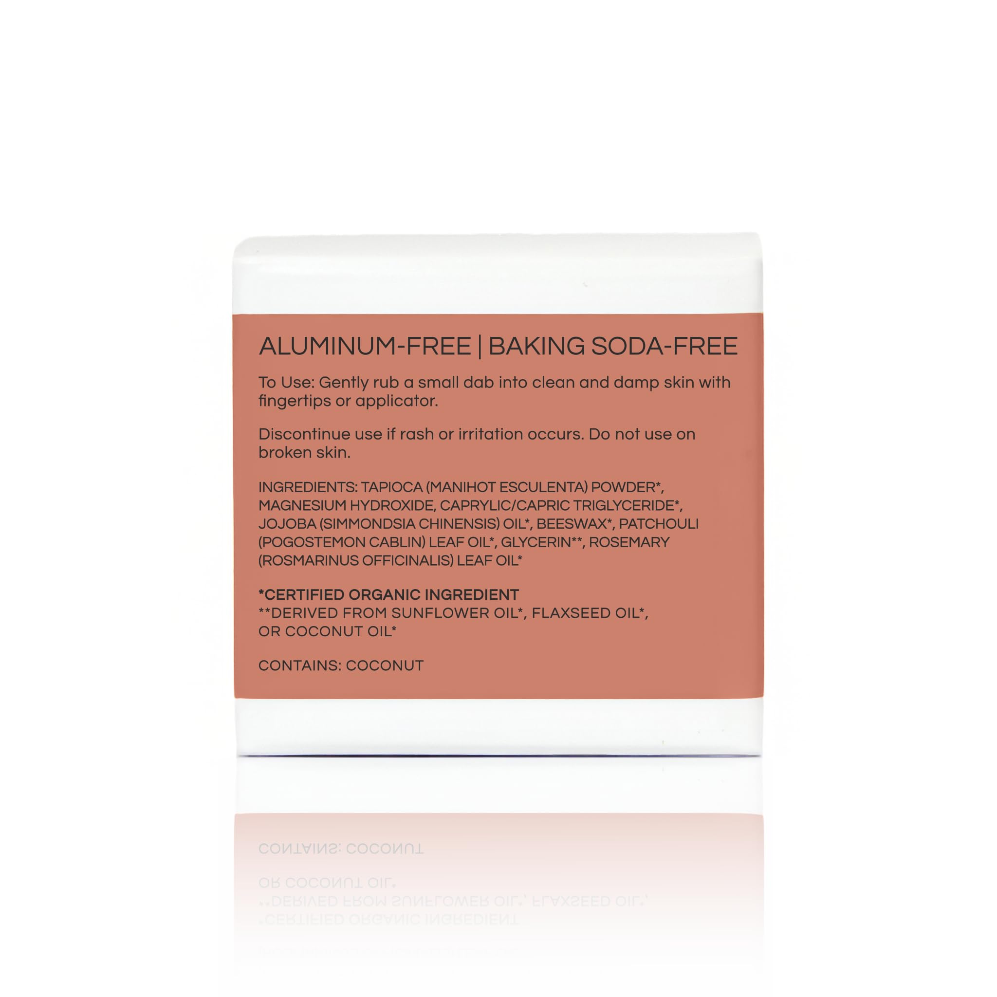 Little Seed Farm All Natural Deodorant Cream – Rosemary Patchouli | Aluminum-Free for Women & Men, 2.4 oz (68 g)