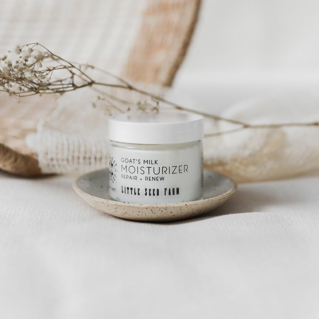 Little Seed Farm Goat's Milk Face Moisturizer – All Natural Organic Face Cream, 2 Oz