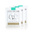 Little Seed Farm Organic Goat Milk Soap – Rosemary Mint Exfoliating Bars (3 Pack) – Natural, Cruelty-Free