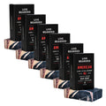 Live Bearded All-Natural Bar Soap for Men – Cedar Vetiver Bergamot, Exfoliate & Moisturize, 6-Pack